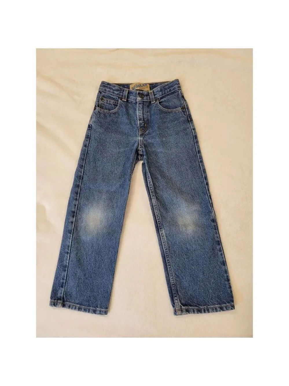 Old Navy Boys' Blue Jeans Size 6 Regular Fit